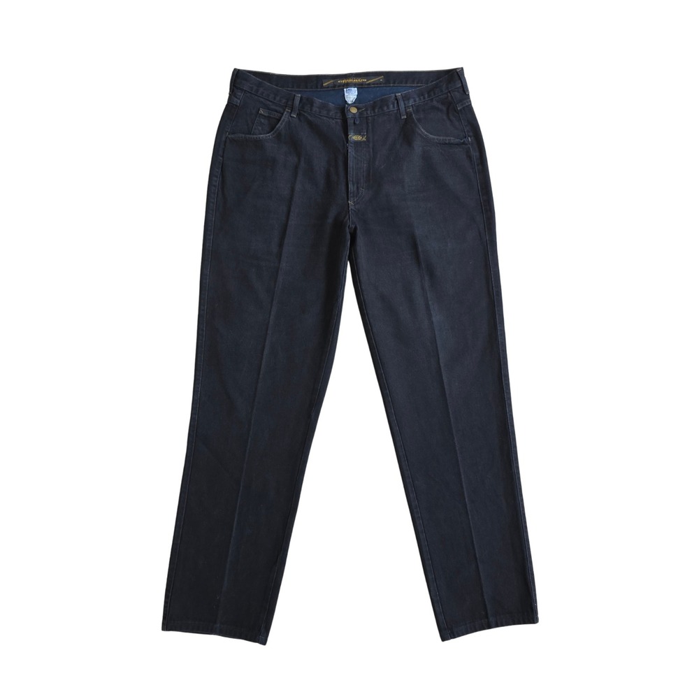 Vintage‎ Marithe Francois Girbaud Jeans 40x34 Black 5-Pocket Baggy 90s